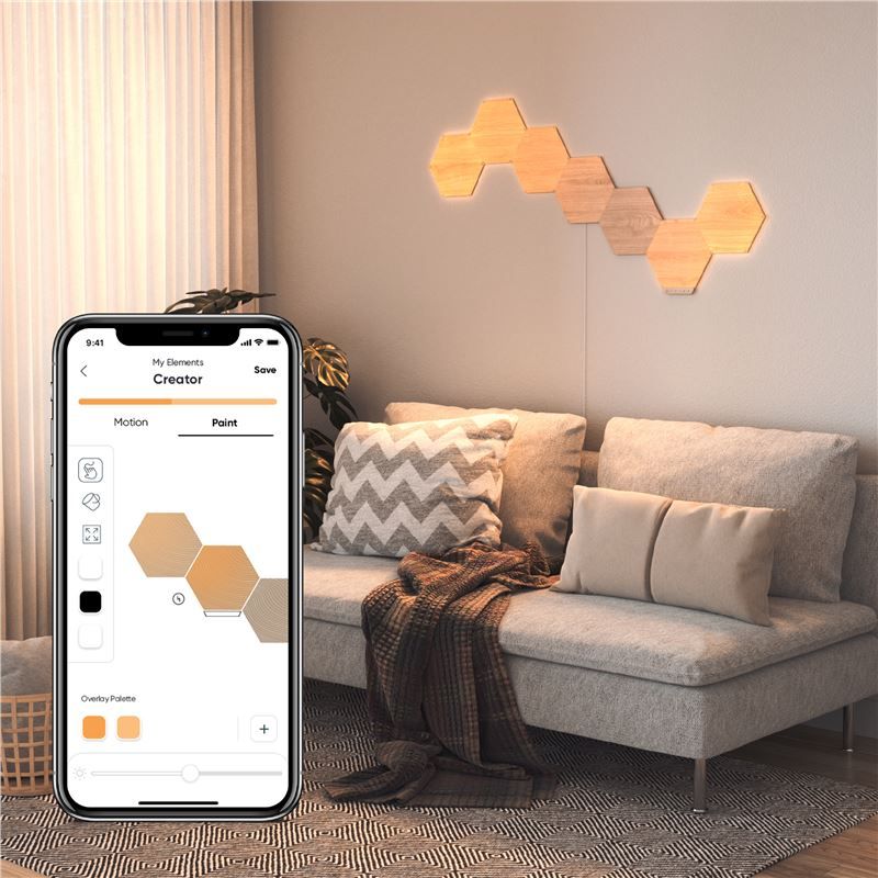 Nanoleaf Elements Hexagons Expansion Pack 3 Pack