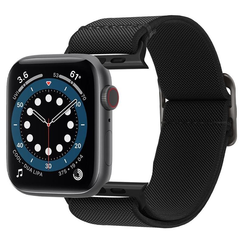 Spigen Lite Fit, black - Apple Watch Ultra (49mm)/8/7 (45mm)/SE 2022/6/SE/5/4 (44mm)/3/2/1 (42mm)