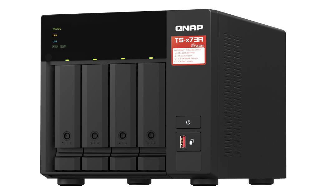 QNAP NAS TS-473A-8G (4 HDD)