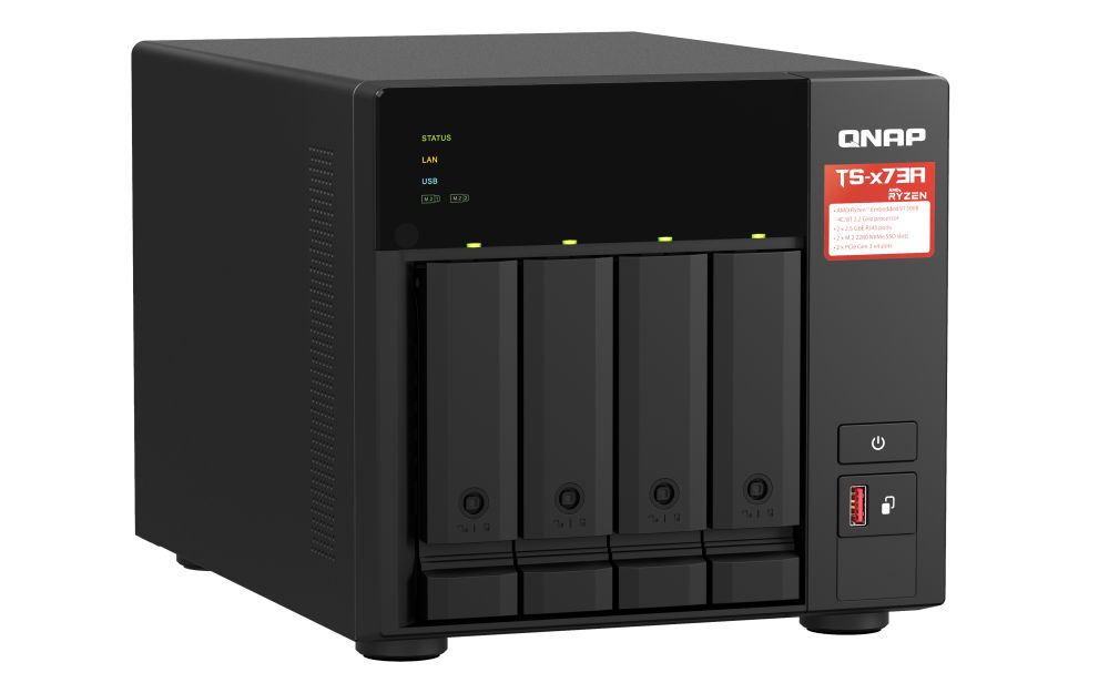 QNAP NAS TS-473A-8G (4 HDD)