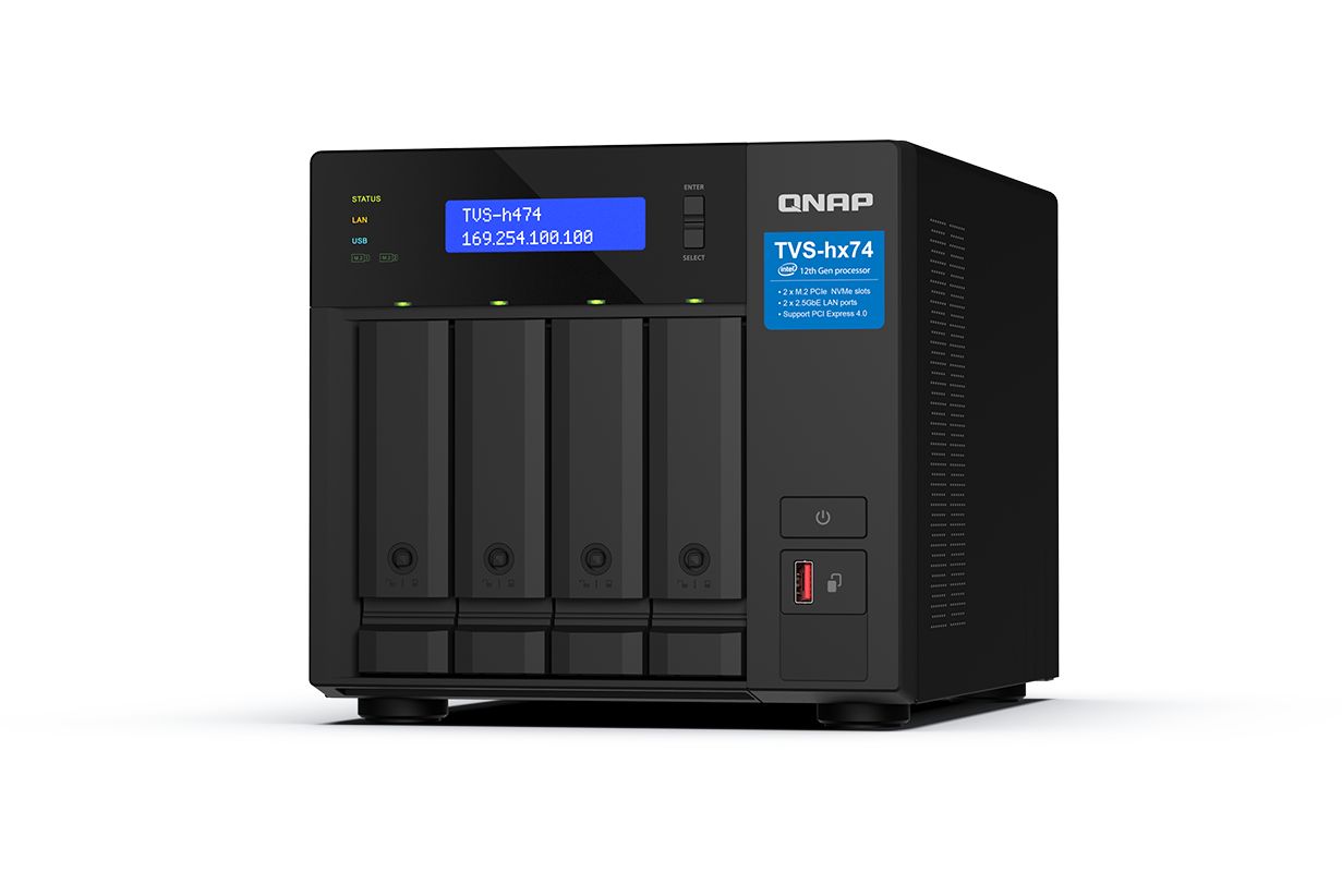 QNAP NAS TVS-H474-PT-8G (4 HDD)