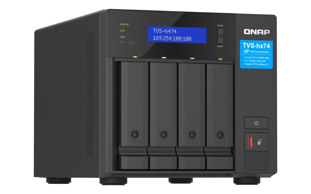 QNAP NAS TVS-H474-PT-8G (4 HDD)