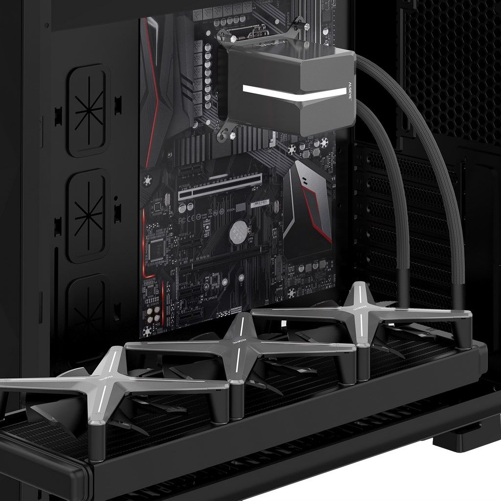 Inter-Tech ALSEYE X360 360mm AiO water cooling