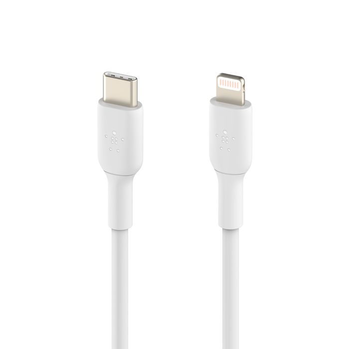 Belkin BoostCharge USB-C to Lightning Cable 2m White