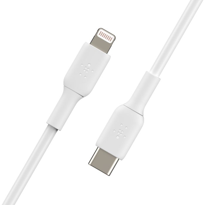 Belkin BoostCharge USB-C to Lightning Cable 2m White