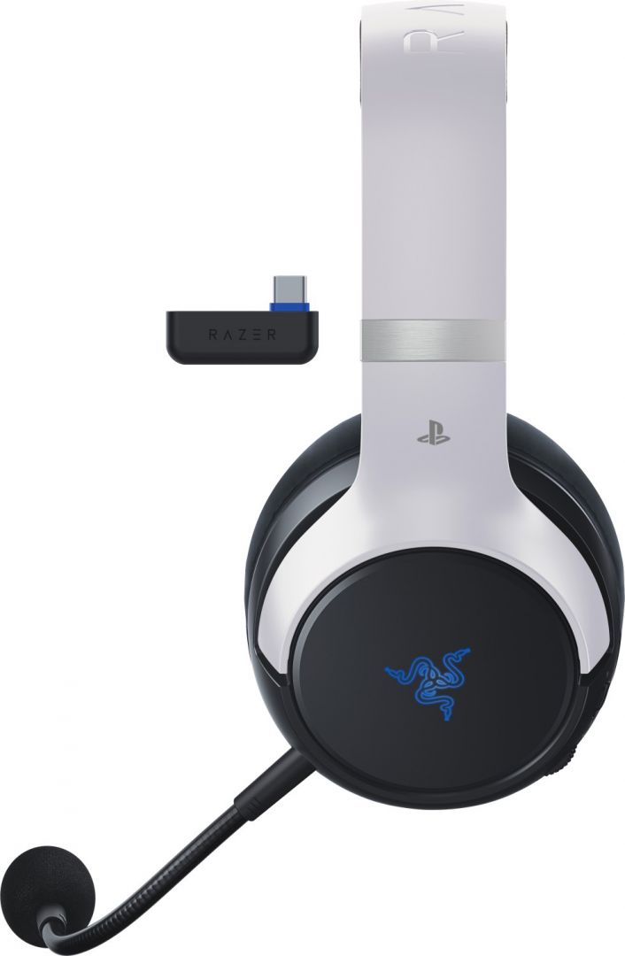 Razer Kaira Pro HyperSpeed PlayStation Licensed White/Black