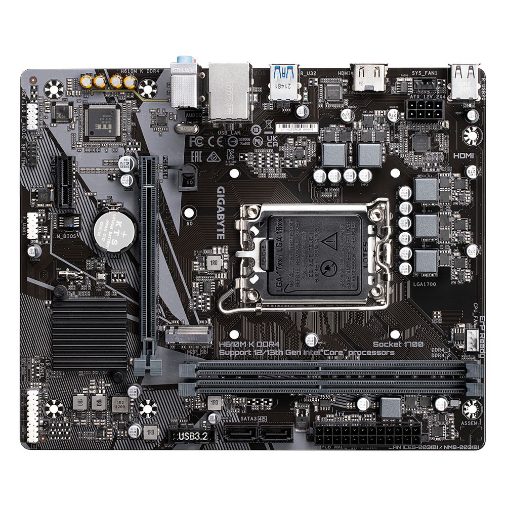 Asus H610M K DDR4