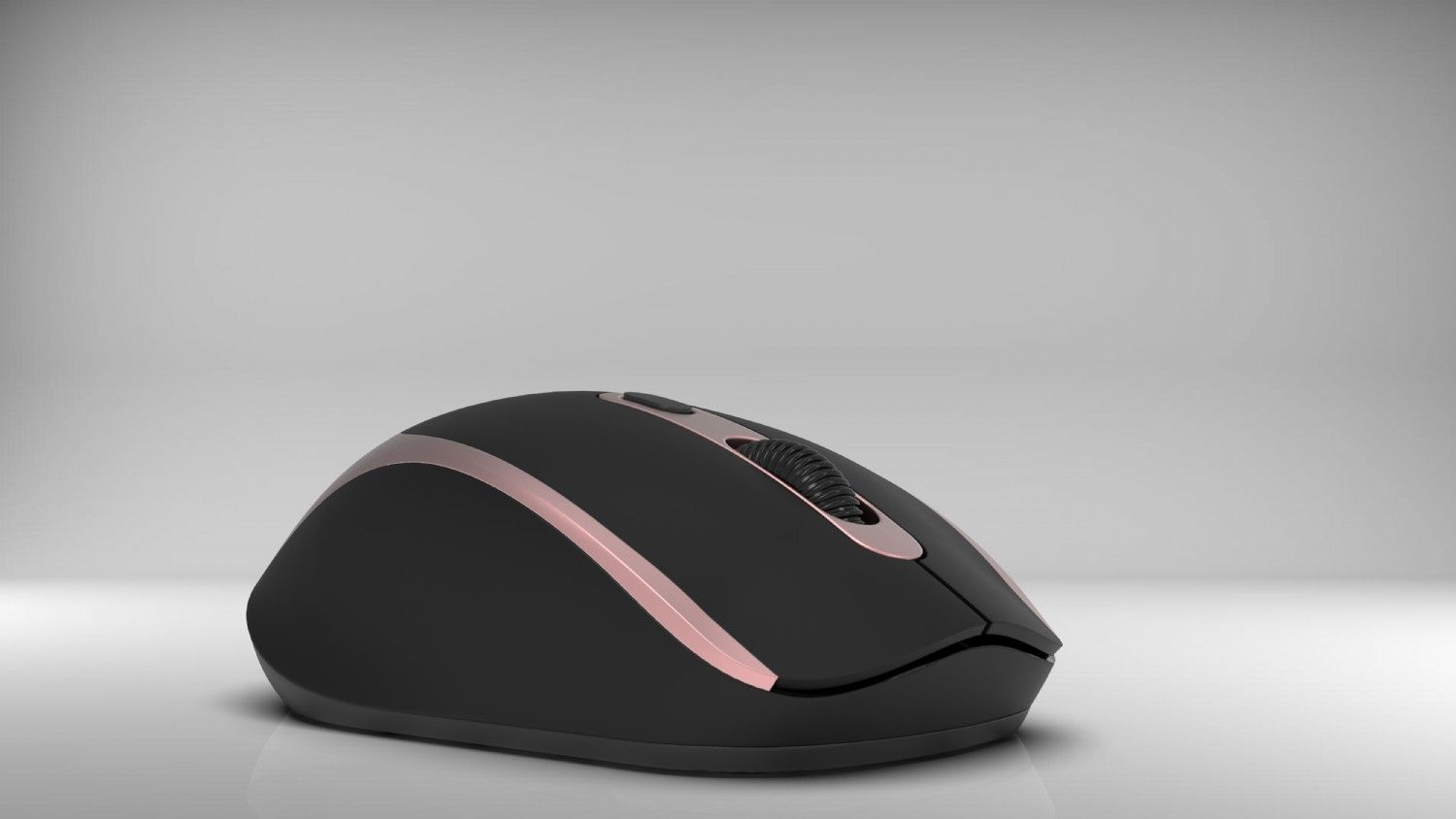 INCA IWM-211RG Wireless mouse Black/Pink