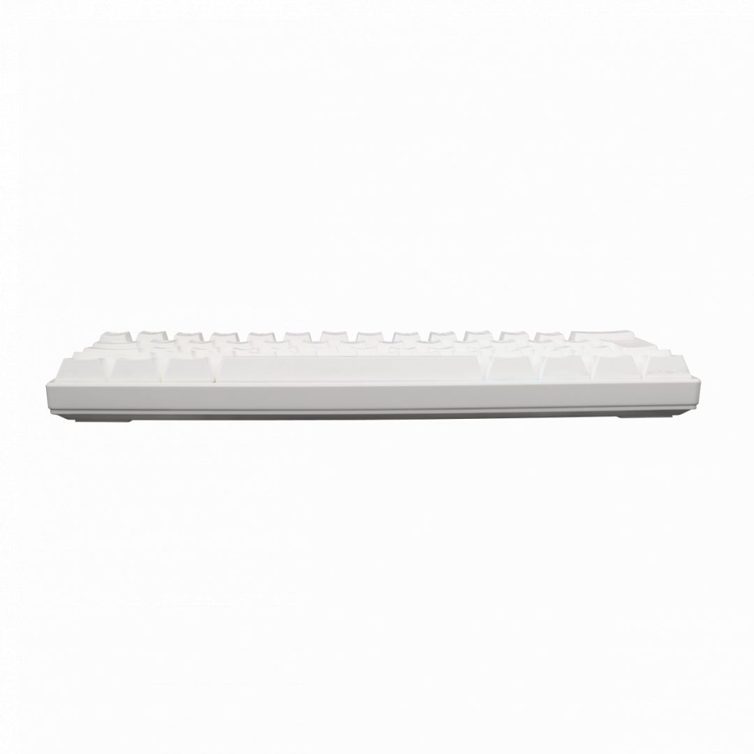 White Shark GK-2022B Shinobi Red Switches Mechanical 60% Gaming Keyboard White US