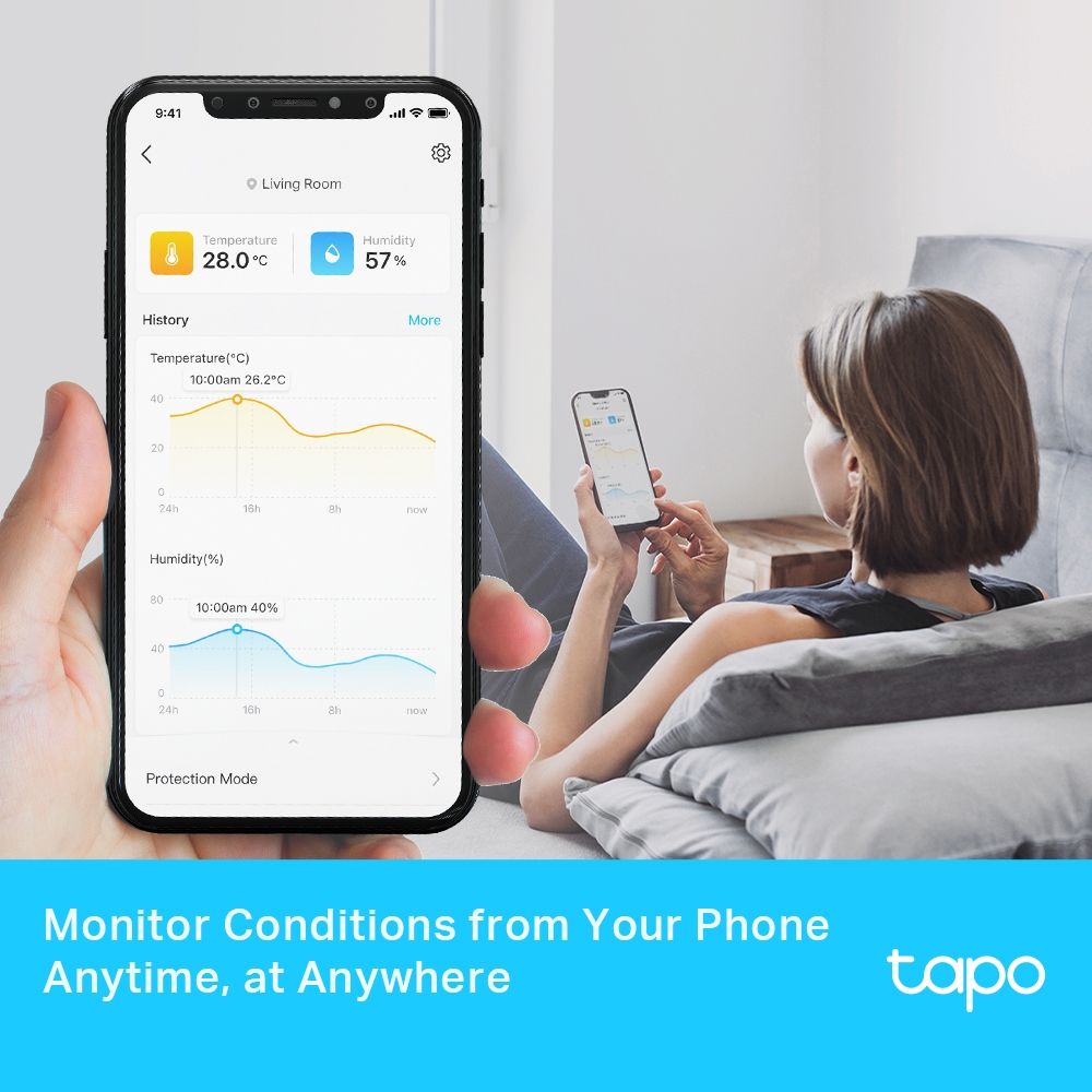 TP-Link Tapo T315 Smart Temperature & Humidity Sensor