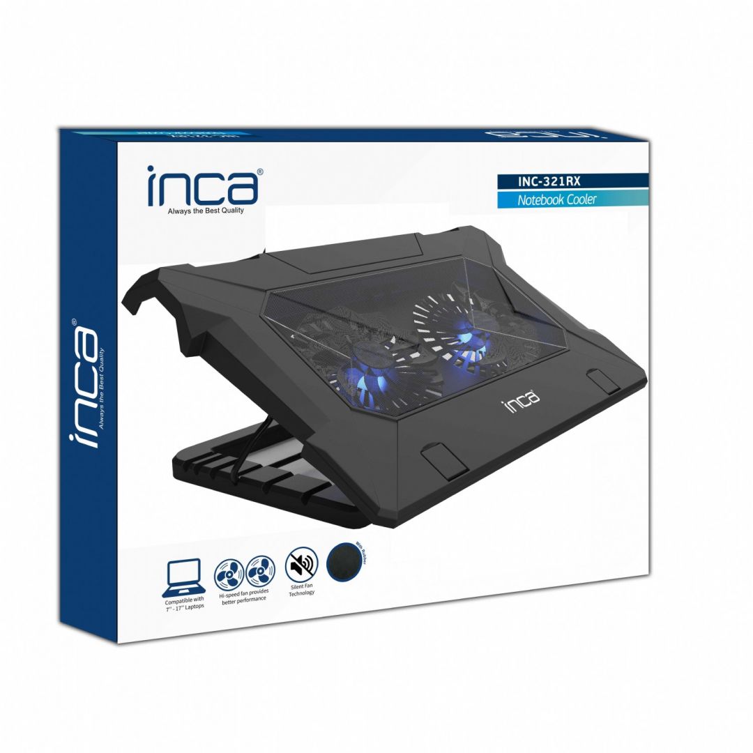 INCA INC-321RX Gaming Notebook Cooler Black