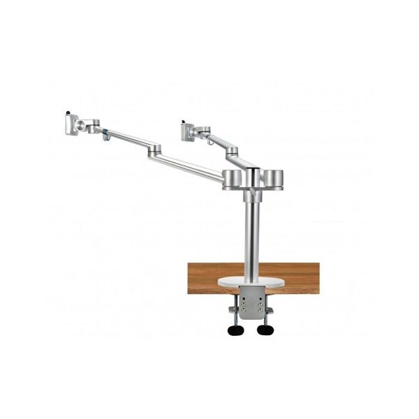 Spire CG-UGOL-2S Dual Monitor Arm 27" Silver