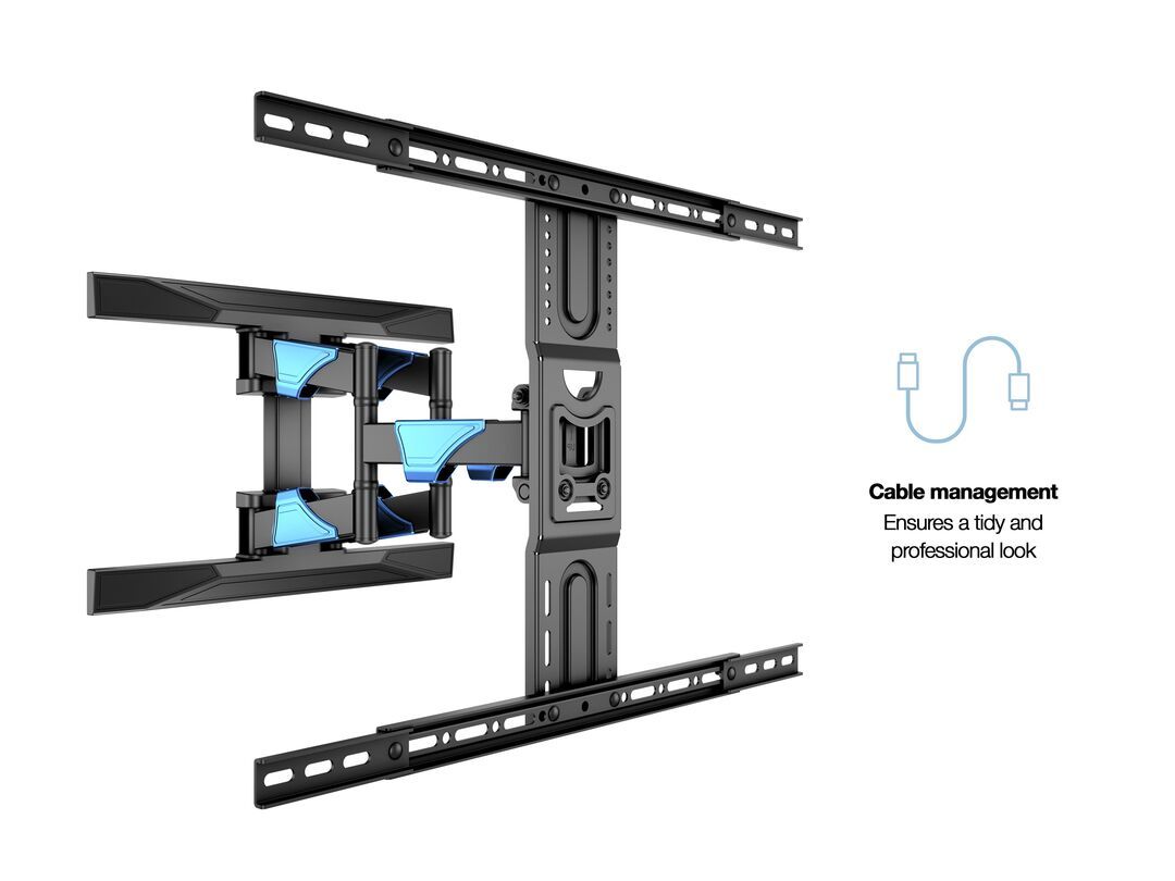 Multibrackets M VESA Flexarm L Full Motion Dual 40" - 75" Black