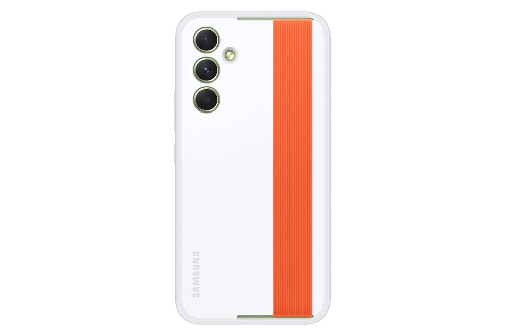 Samsung A54 Haze Grip Case White