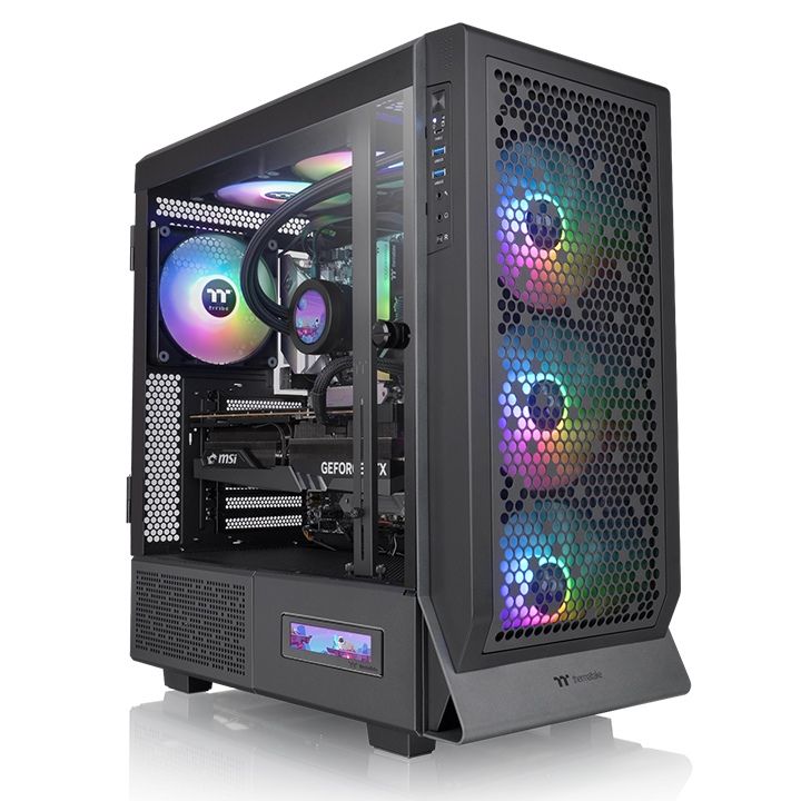 Thermaltake Ceres 500 ARGB Tempered Glass Black