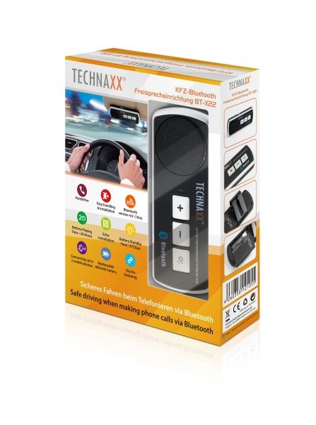 Technaxx Car-Bluetooth Handsfree System BT-X22