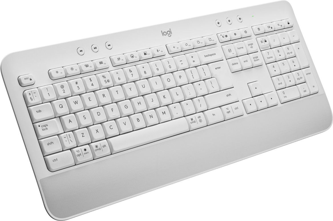 Logitech Signature MK650 Wireless Keyboard Off-White US