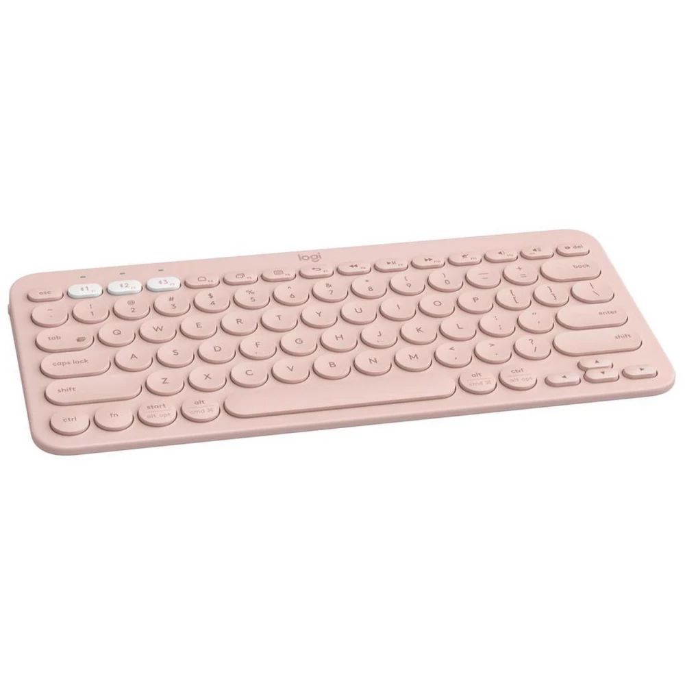 Logitech K380 Multi-Device Bluetooth Keyboard Rose US