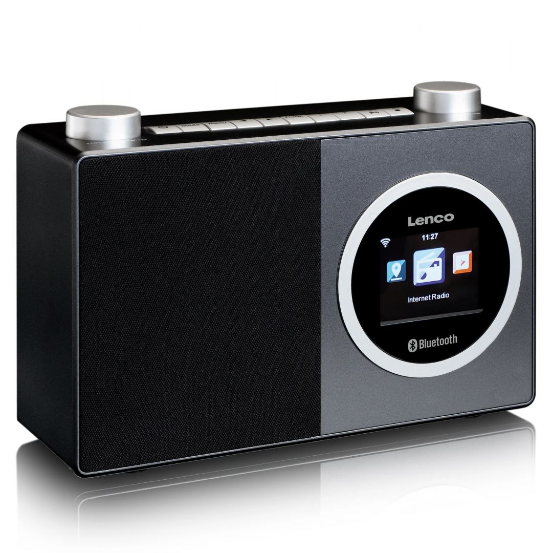 Lenco DIR-70BK Internet Radio with Bluetooth Black