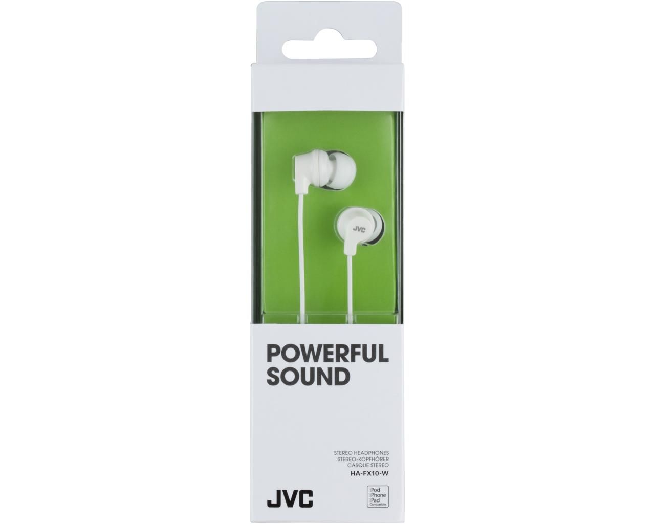 JVC HA-FX10-W Earphones White