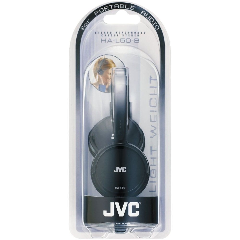 JVC HA-L50B Headphones Black