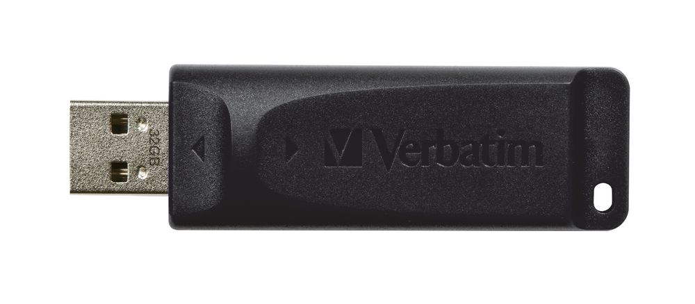 Verbatim 32GB Slider USB2.0 Black