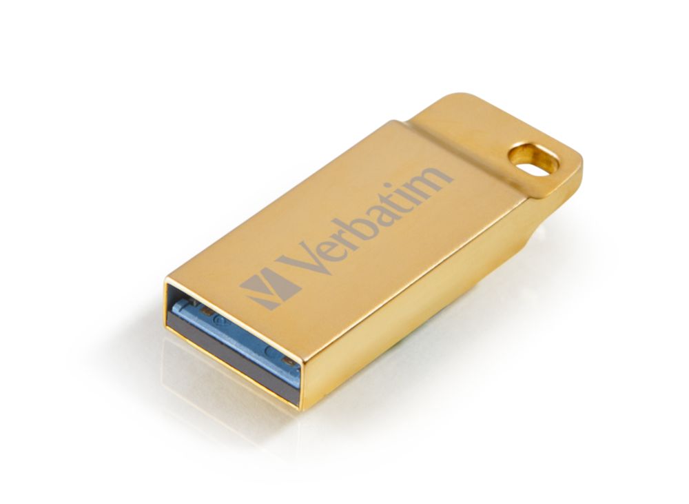 Verbatim 32GB Exclusive Metal Gold