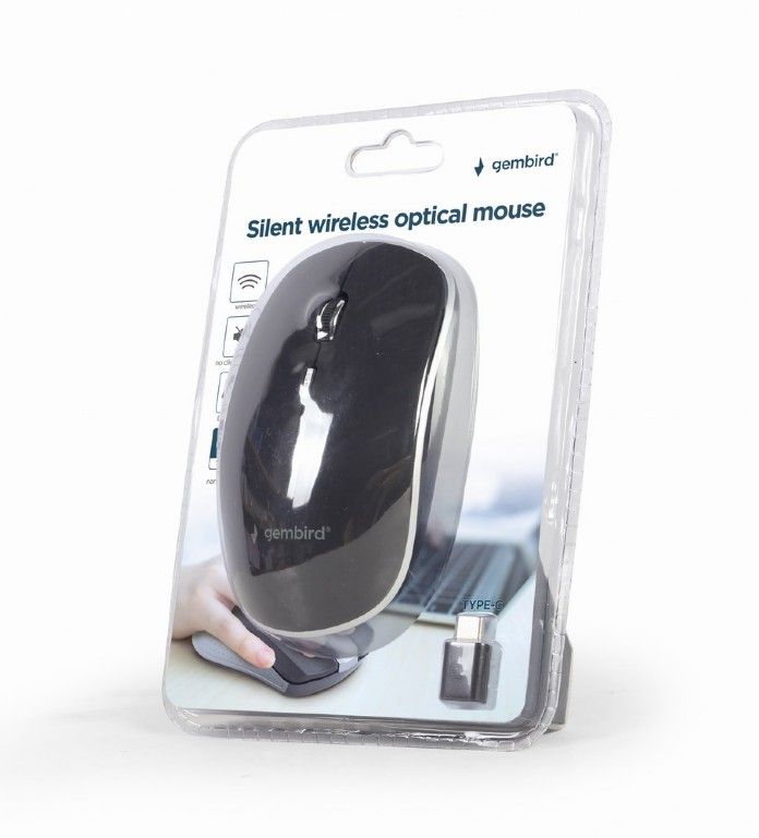 Gembird MUSW-4BSC-01 Silent Wireless Mouse Black