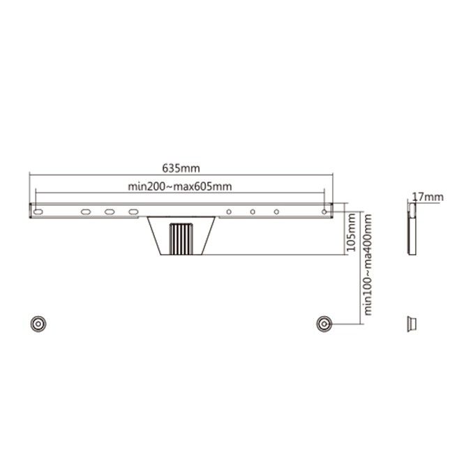 Gembird WM-S80F-01 Fixed Slim TV Wall Mount 37"-80" Black