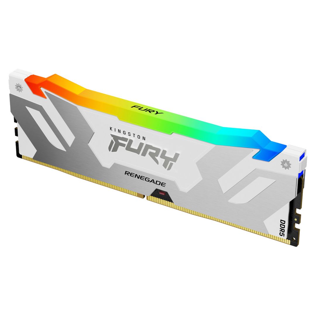 Kingston 16GB DDR5 6400MHz Fury Renegade RGB White