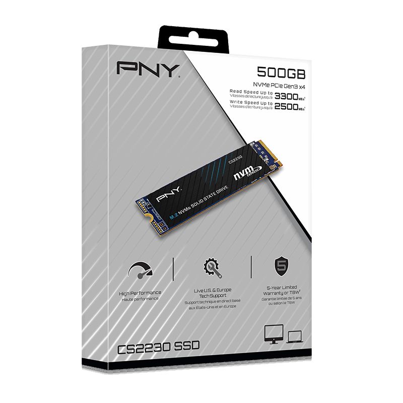 PNY 500GB M.2 2280 NVMe CS2230