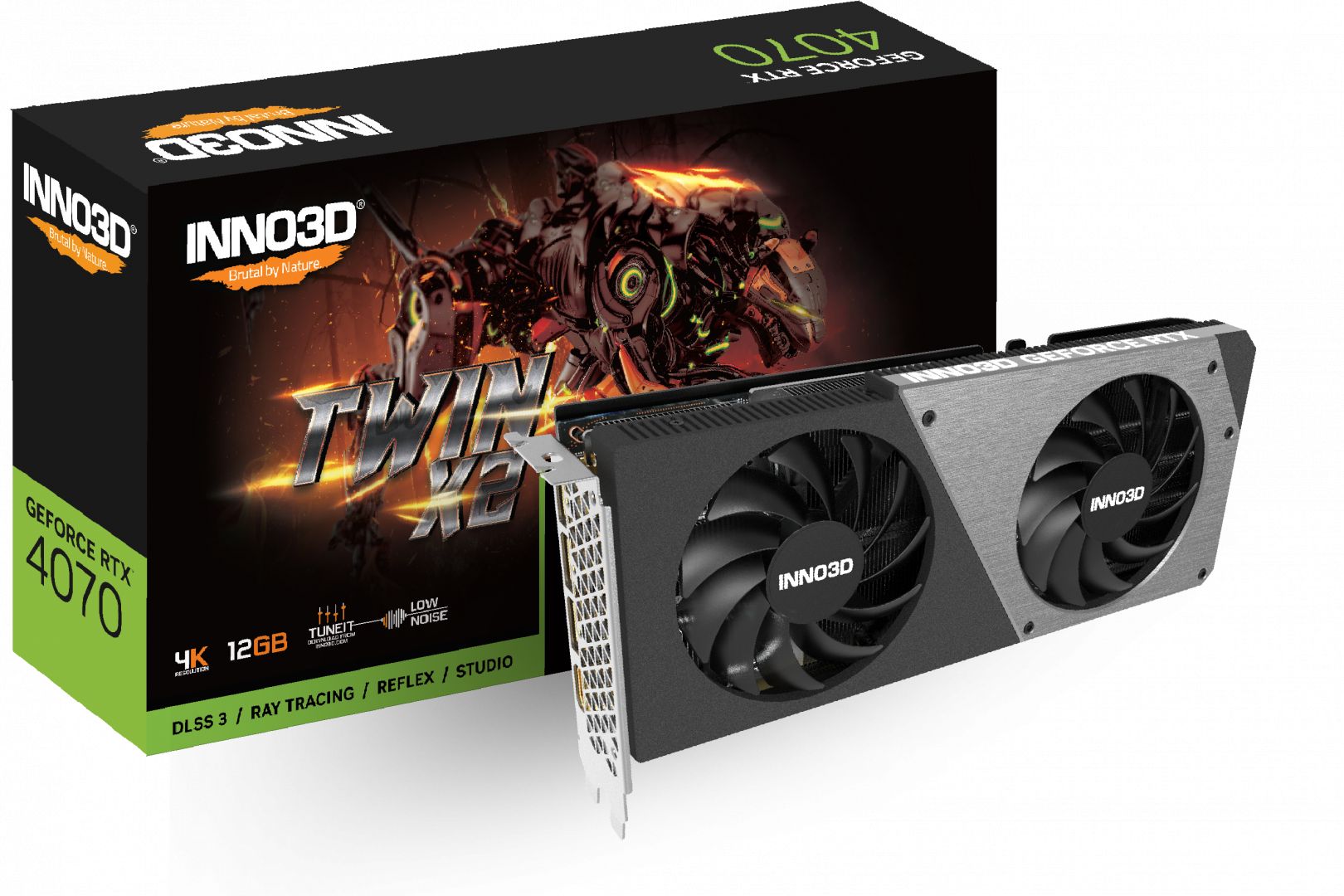 Inno3D Geforce RTX 4070 12GB GDDR6X TWIN X2