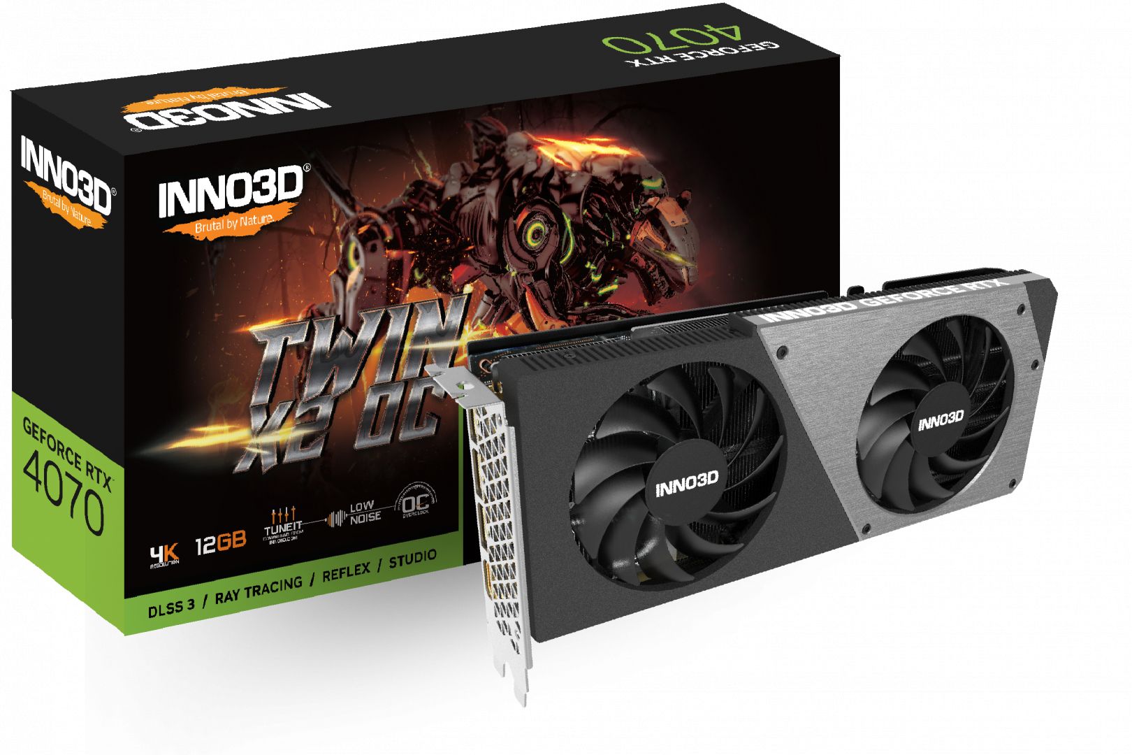 Inno3D Geforce RTX 4070 12GB GDDR6X TWIN X2 OC