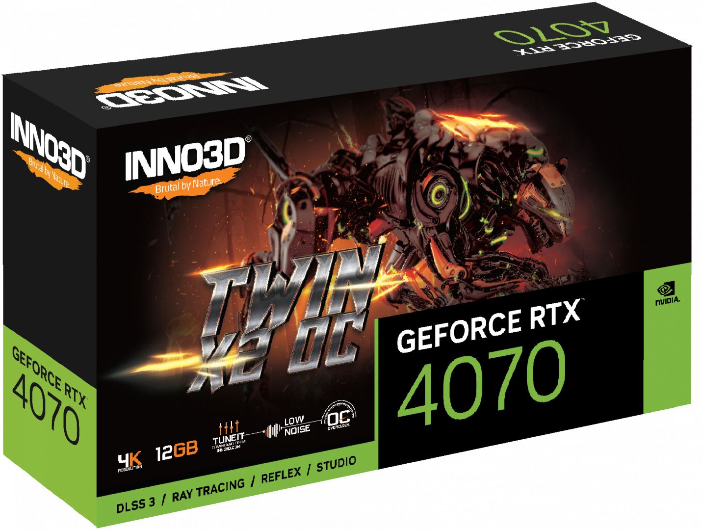 Inno3D Geforce RTX 4070 12GB GDDR6X TWIN X2 OC