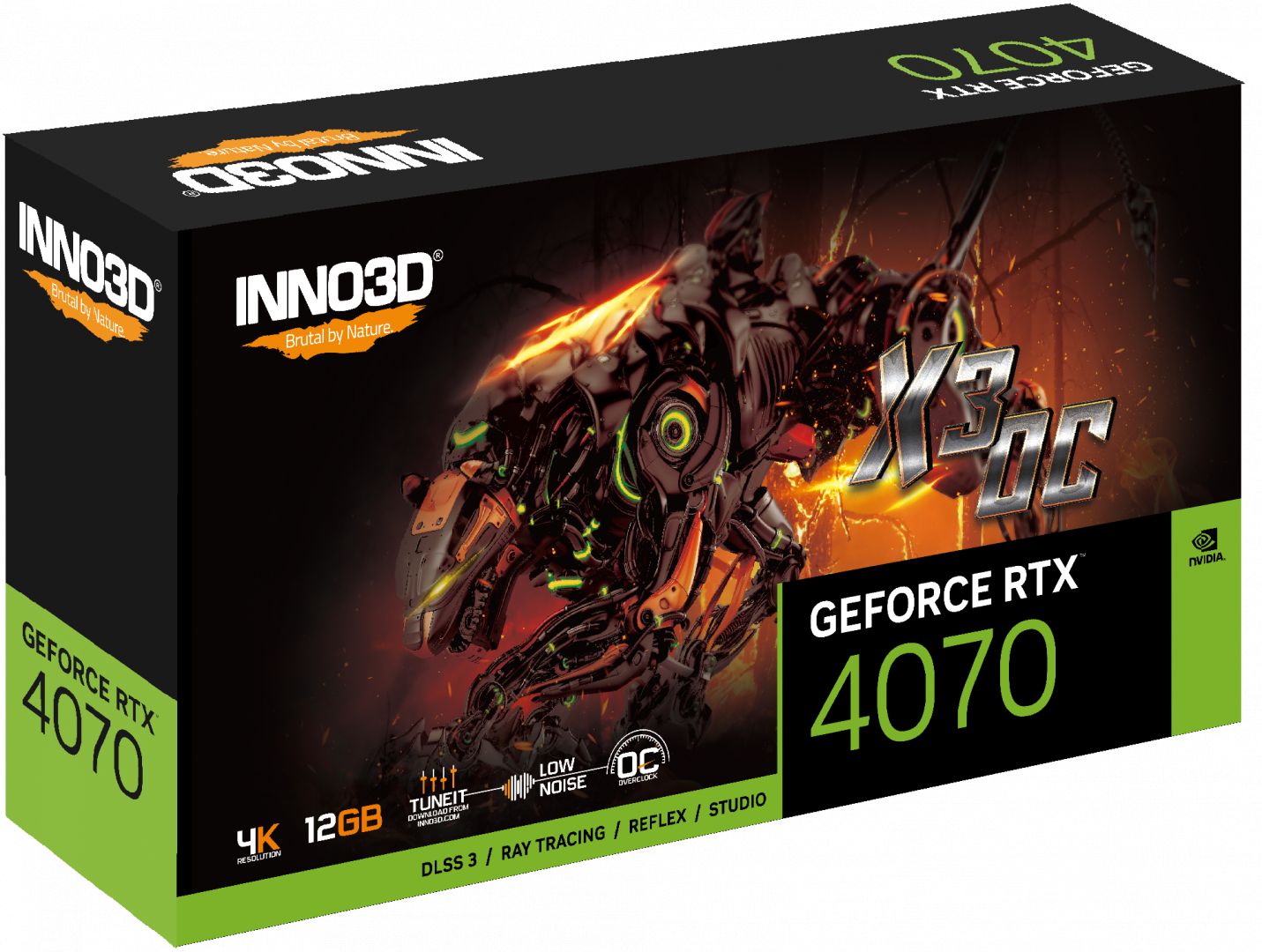 Inno3D Geforce RTX 4070 12GB GDDR6X X3 OC