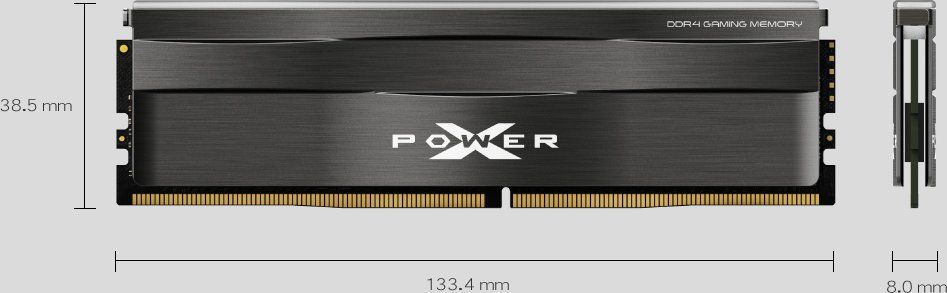 Silicon Power 32GB DDR4 3200MHz Kit(2x16GB) Xpower Zenith Gaming Black