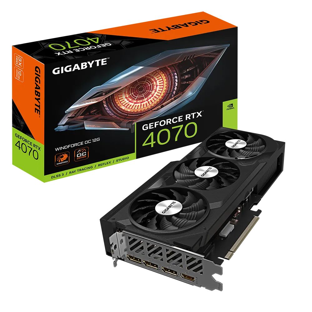 Gigabyte RTX­­ 4070 Windforce OC 12G