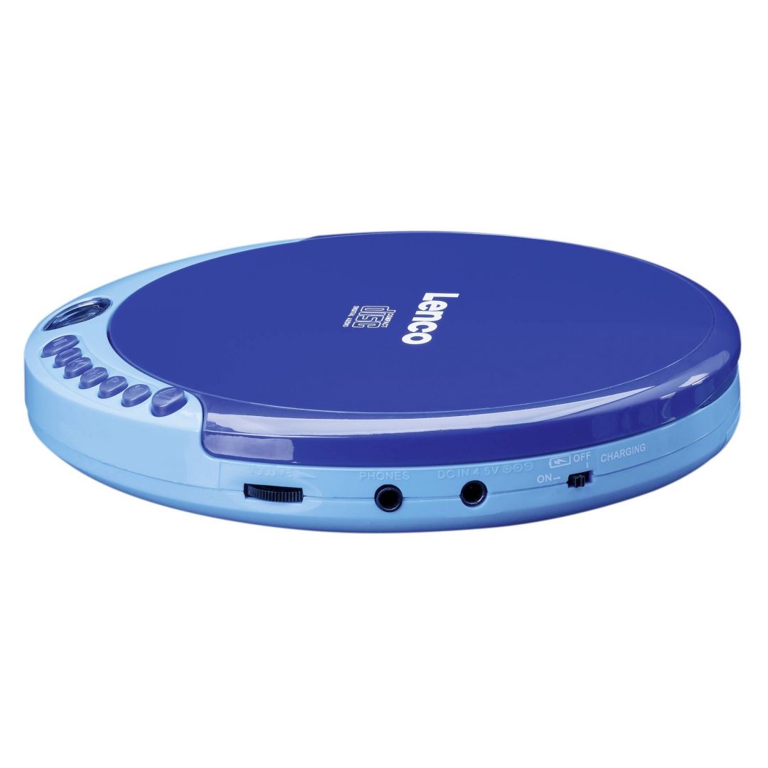 Lenco CD-011 Portable CD player Blue