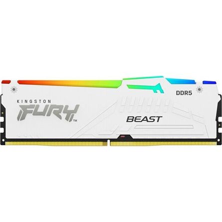 Kingston 32GB DDR5 5200MHz Kit(2x16GB) Fury Beast RGB White