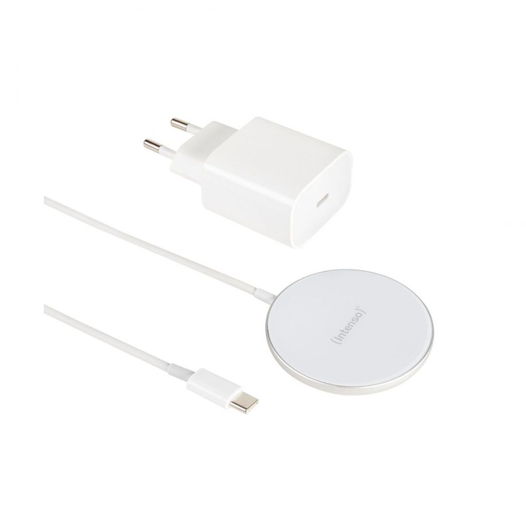 Intenso MW1 Magnetic Wireless Charger White