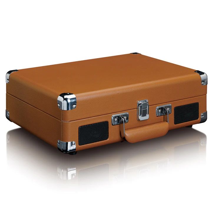 Lenco TT-10BN Suitcase Turntable with speakers Brown