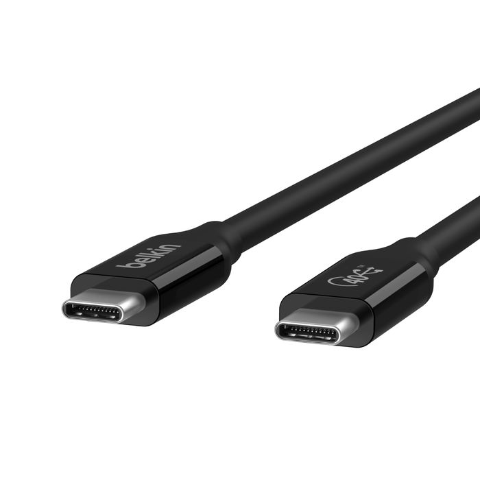 Belkin Connect USB4 0,8m Cable Black