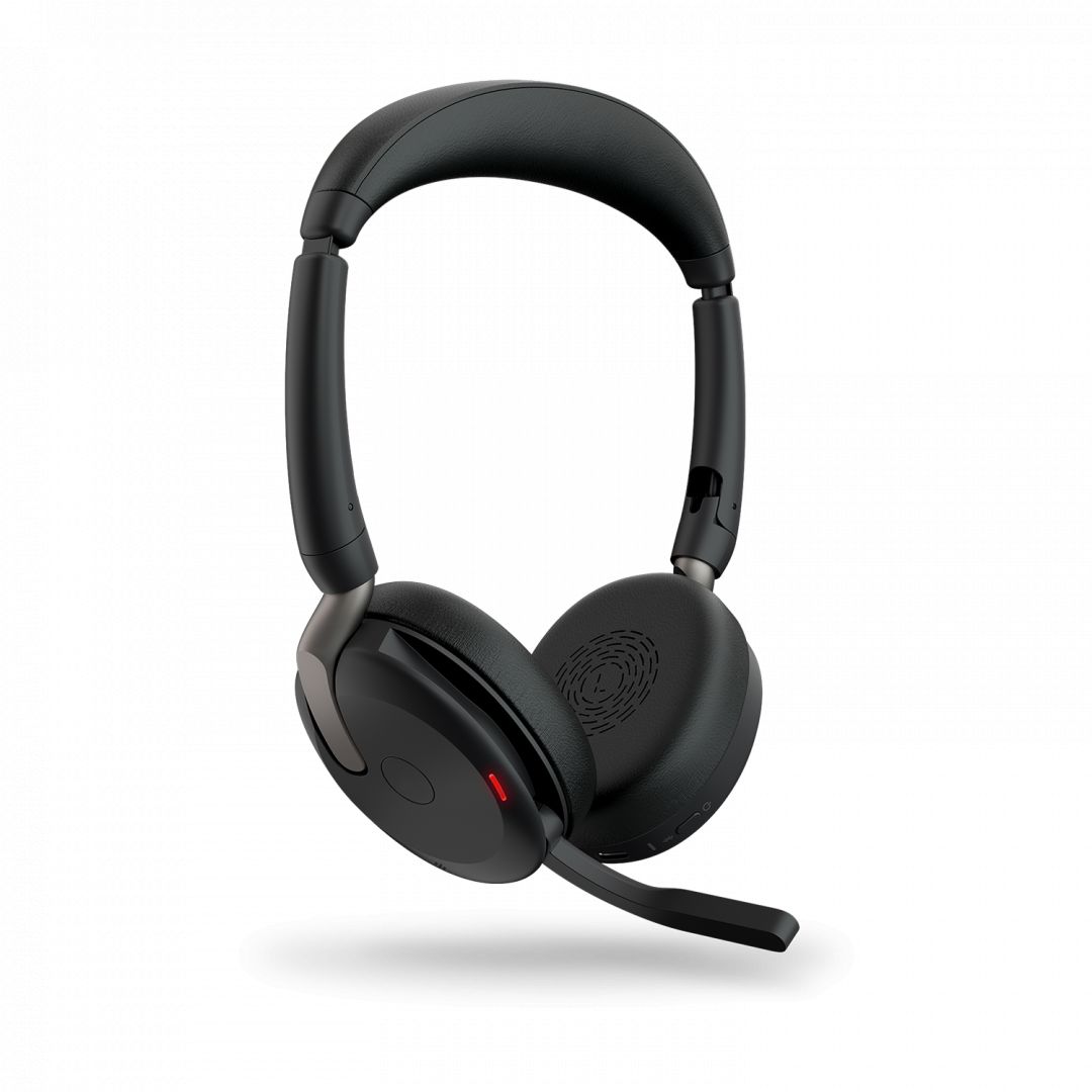 Jabra Evolve2 65 Flex UC Stereo Bluetooth Headset Black