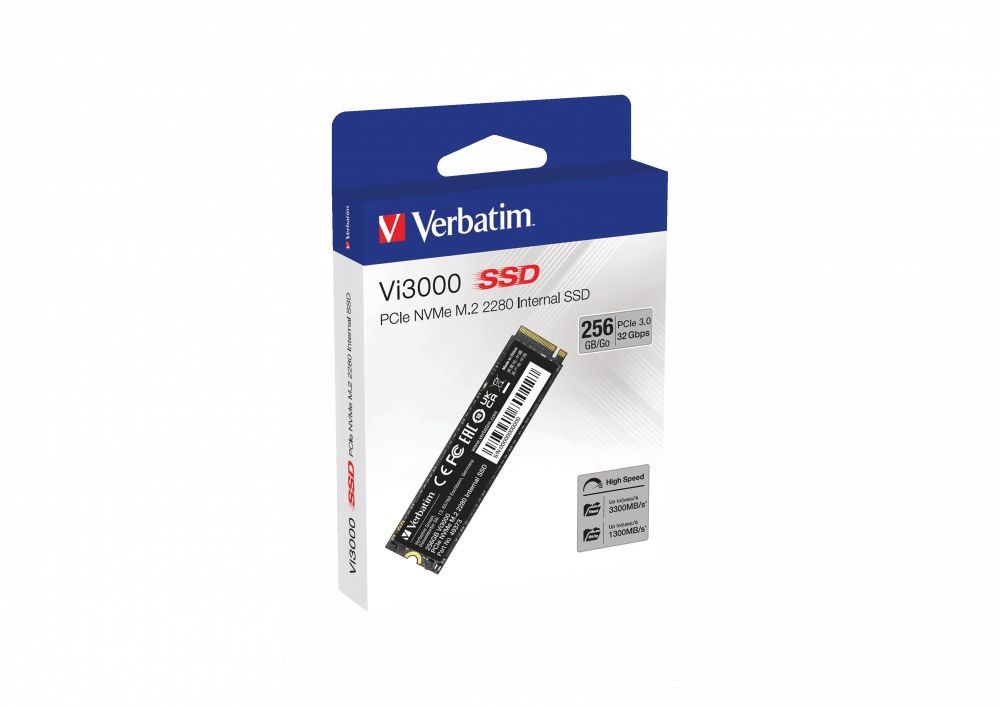 Verbatim 256GB M.2 2280 NVMe Vi3000