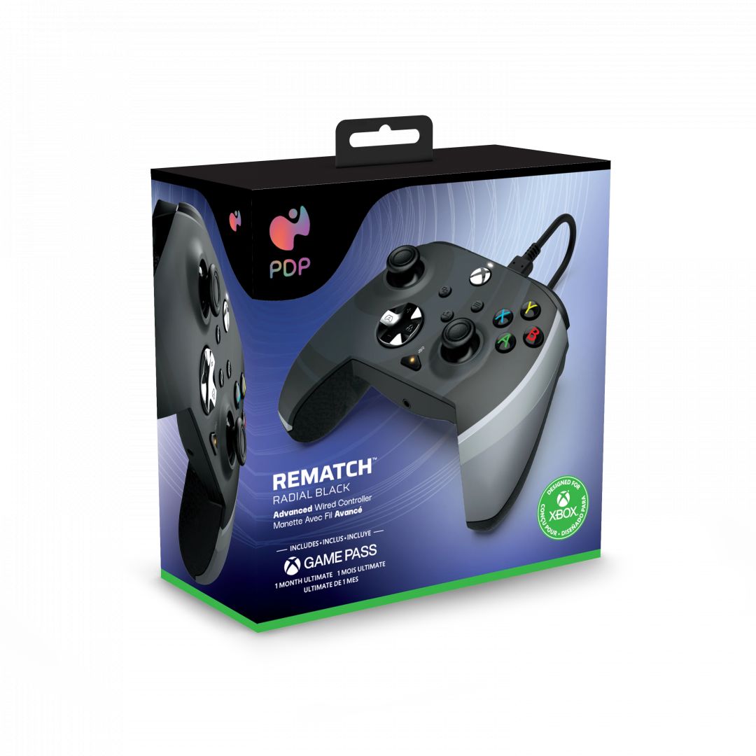 PDP Xbox Series X/S & PC USB Gamepad Radial Black