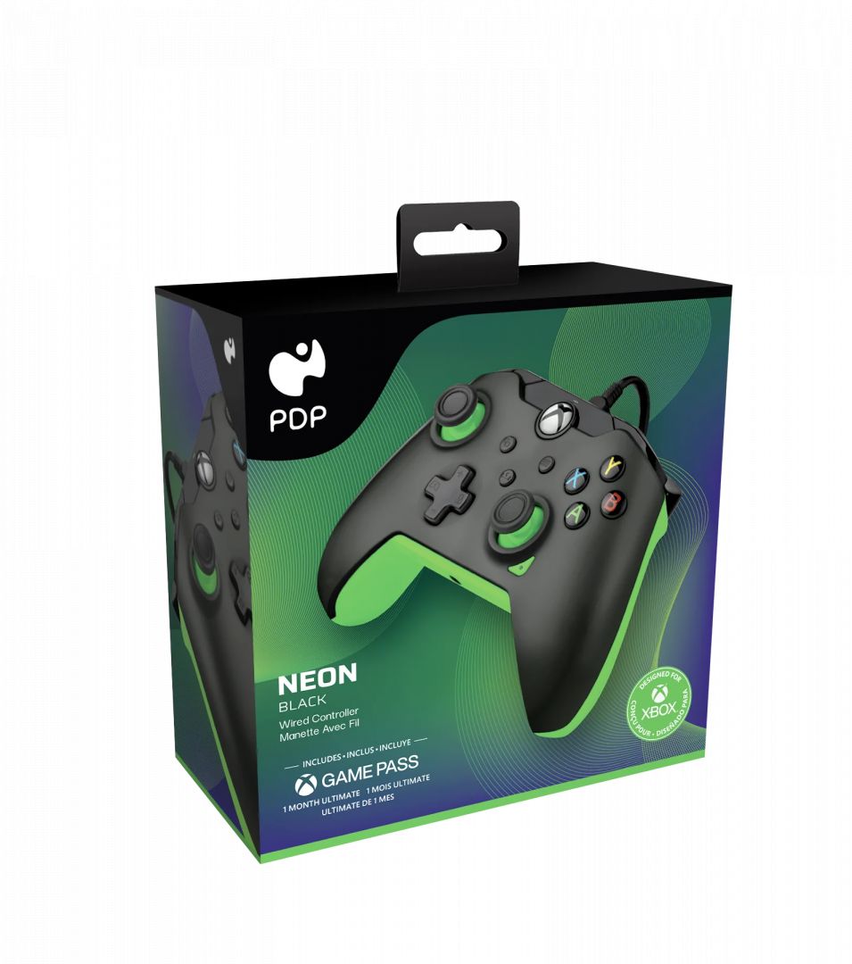 PDP Xbox Series X/S & PC USB Gamepad Neon Black