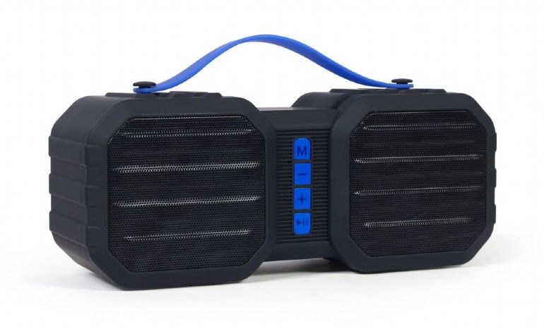 Gembird SPK-BT-19 Portable Bluetooth Speaker Black/Blue