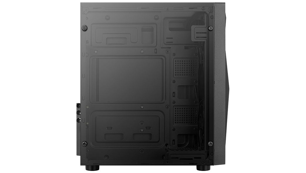 Aerocool Glider Cosmo Tempered Glass Black