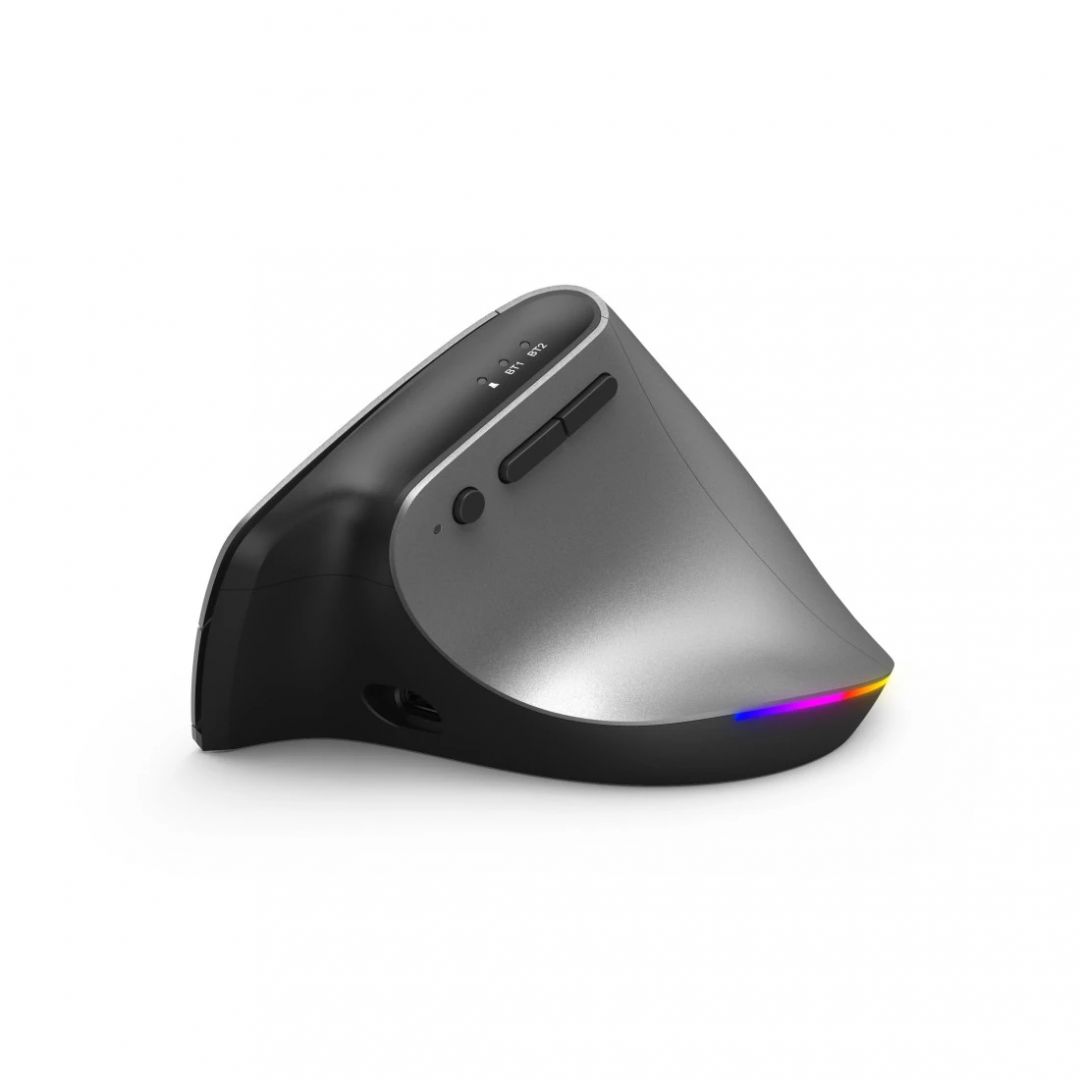 Hama EMW-700 Wireless Vertical Ergonomic Mouse Grey