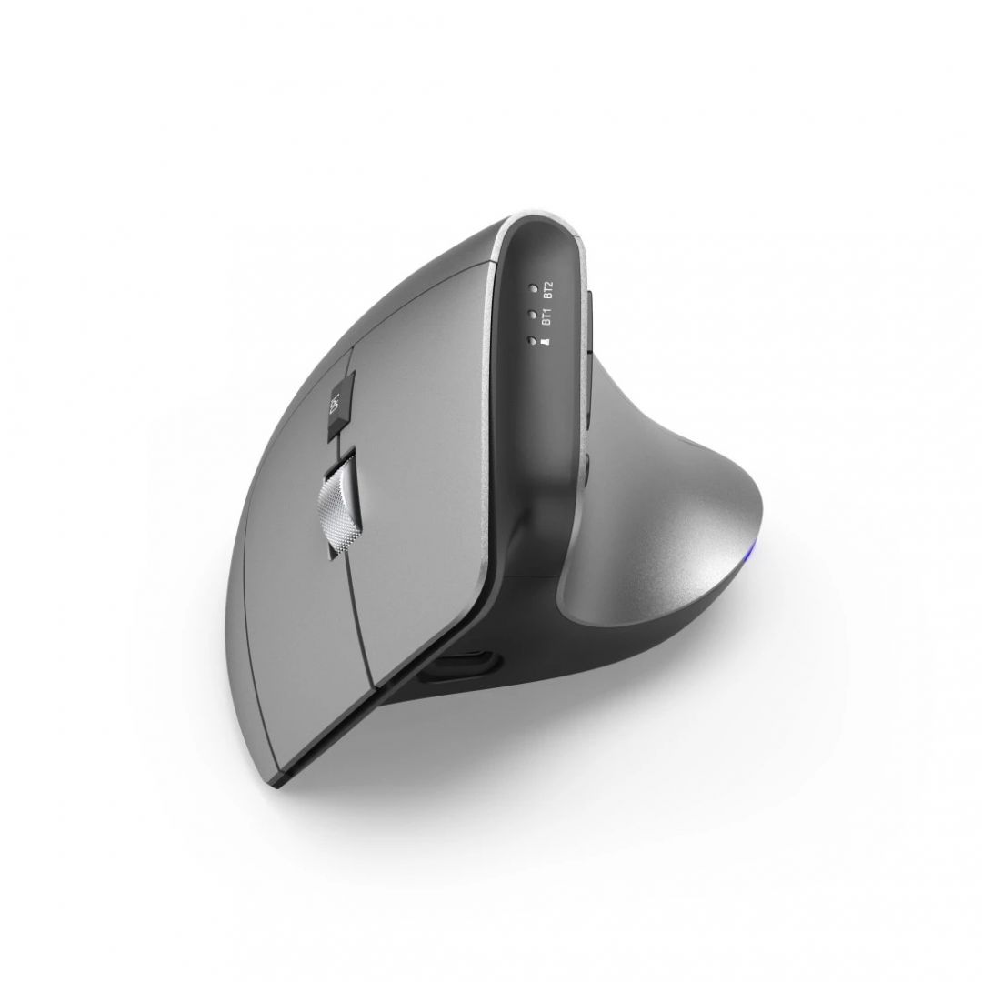 Hama EMW-700 Wireless Vertical Ergonomic Mouse Grey